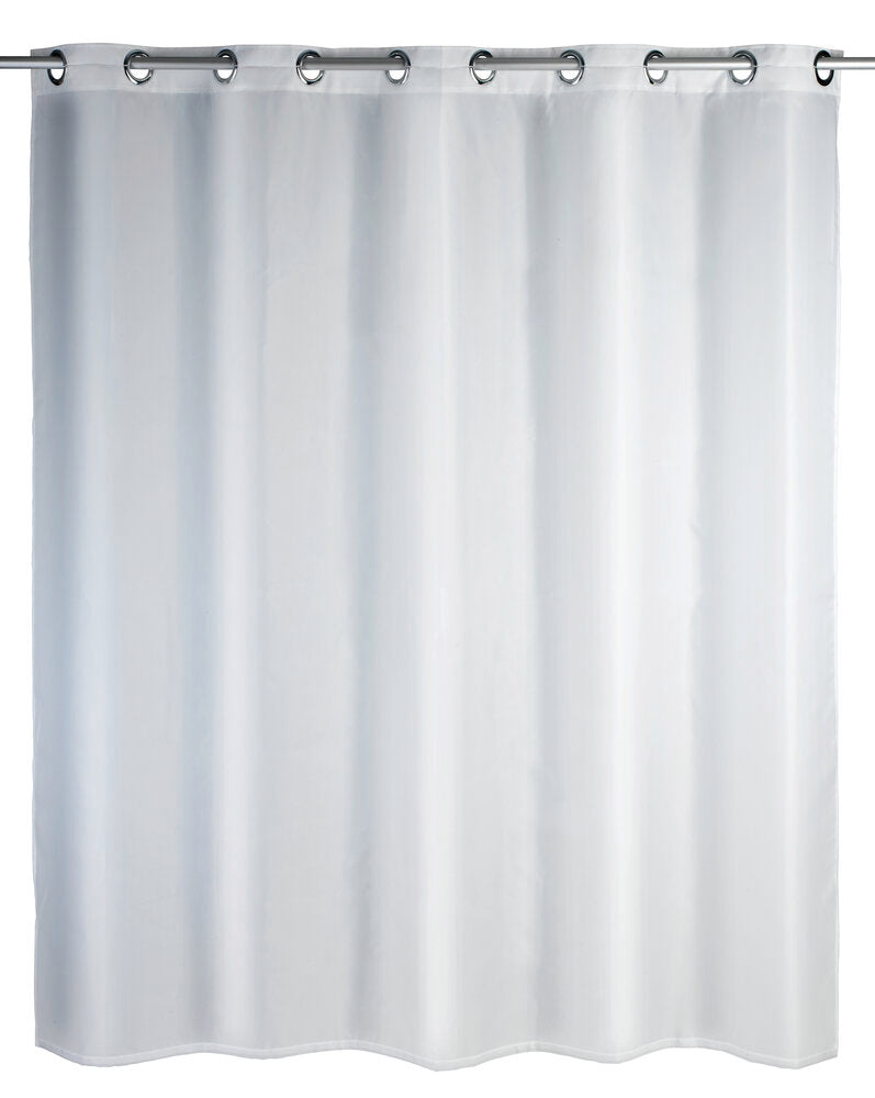 Duschvorhang Comfort Flex Weiß, 180 x 200 cm waschbar