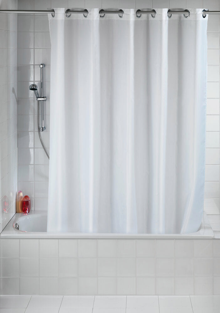 Duschvorhang Comfort Flex Weiß, 180 x 200 cm waschbar
