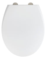 Wenko Premium WC-Sitz Ikaria Weiß matt, Duroplast, mit Absenkautomatik