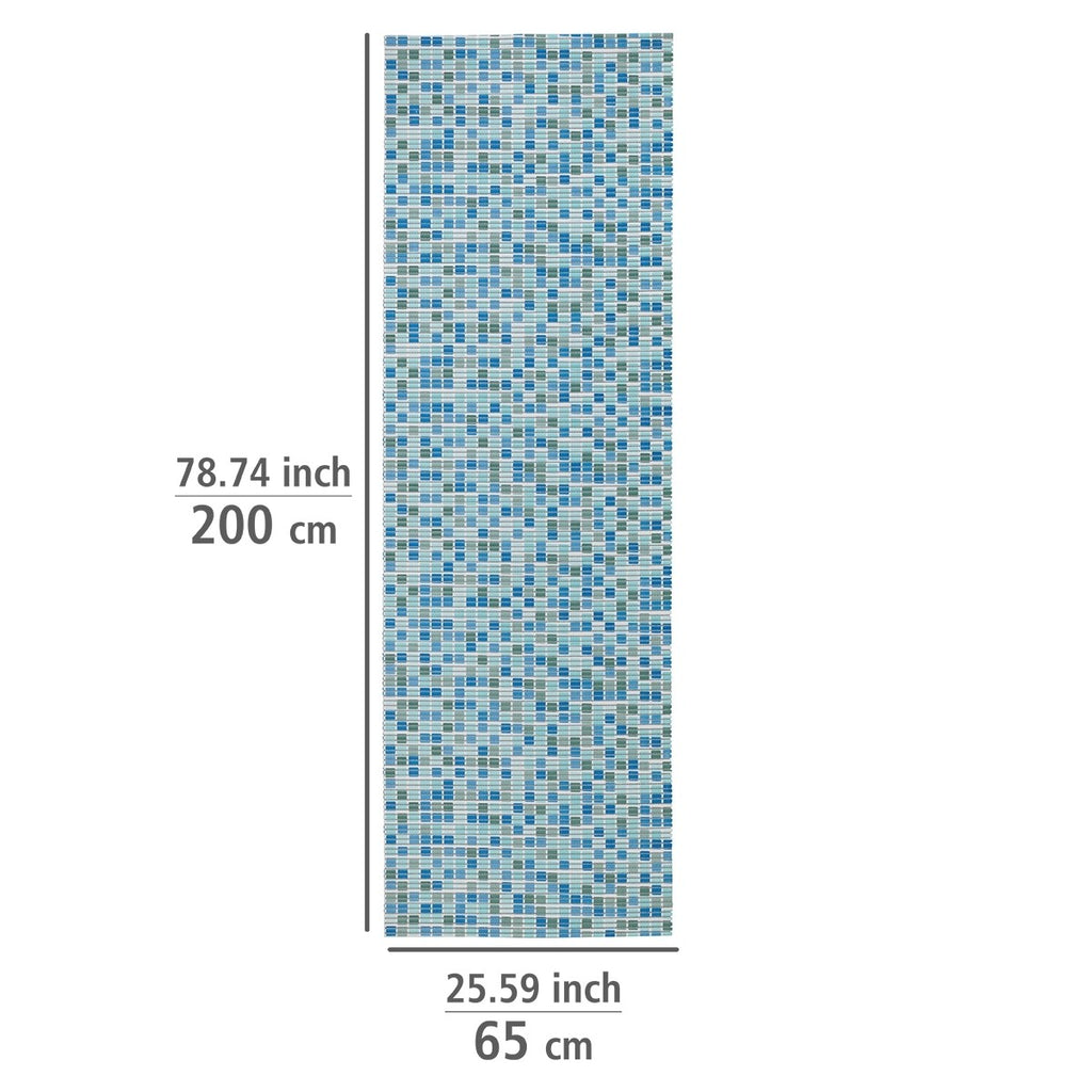 Wenko Badematte Mosaic, 65 x 200 cm, Weichschaummatte