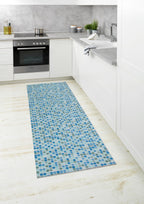 Wenko Badematte Mosaic, 65 x 200 cm, Weichschaummatte