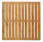 Wenko Baderost Mod. Indoor & Outdoor Bambus, 50 x 50 cm, mit rutschhemmender Unterseite