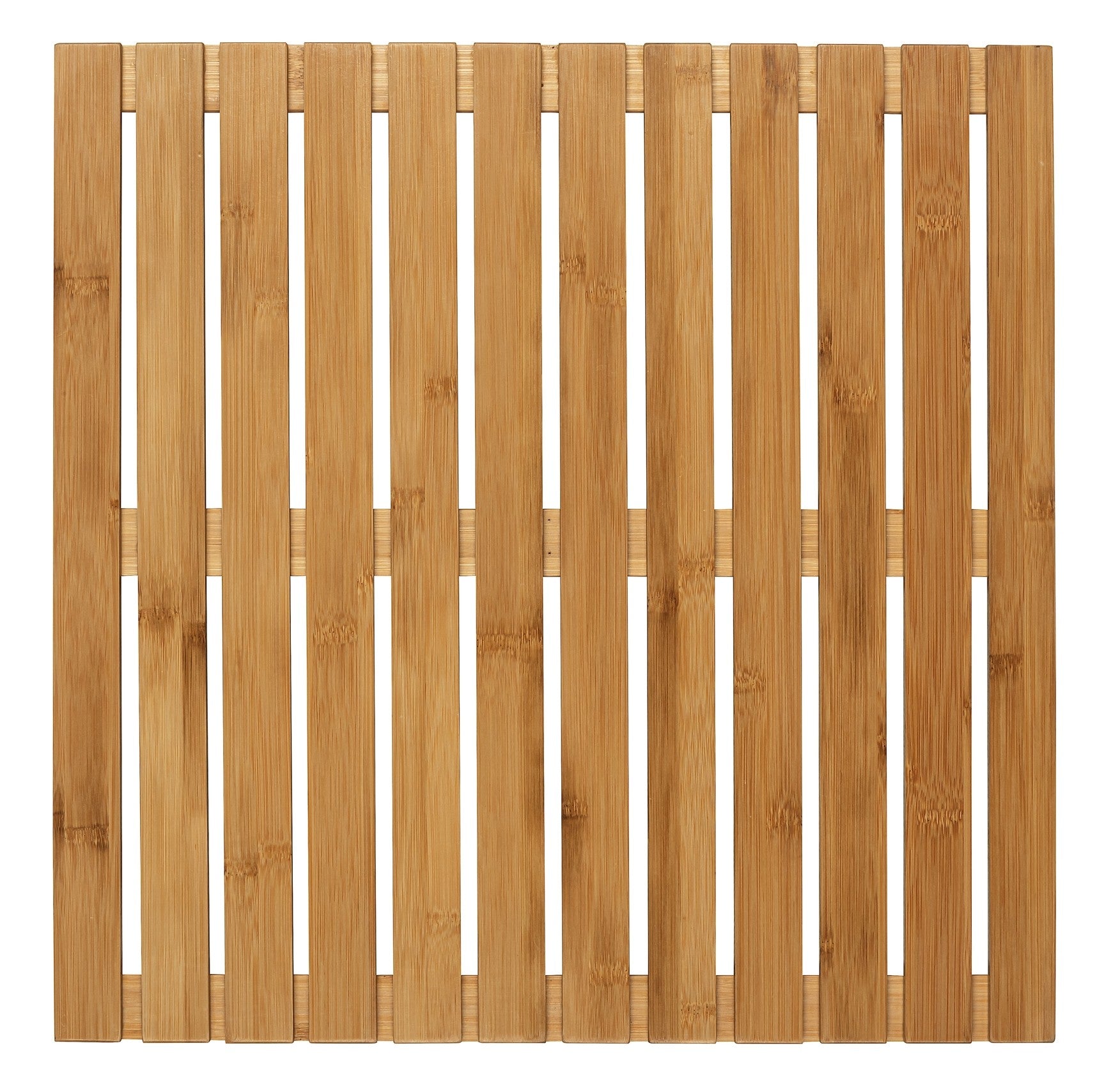 Wenko Baderost Mod. Indoor & Outdoor Bambus, 50 x 50 cm, mit rutschhemmender Unterseite