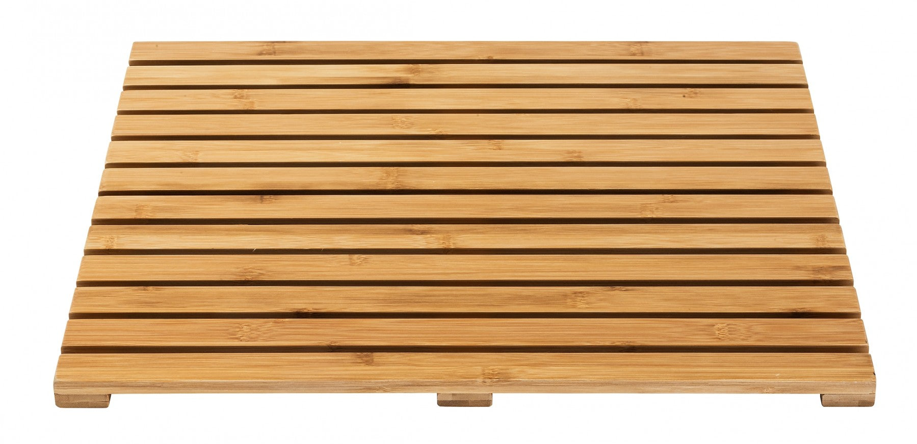 Wenko Baderost Mod. Indoor & Outdoor Bambus, 50 x 50 cm, mit rutschhemmender Unterseite