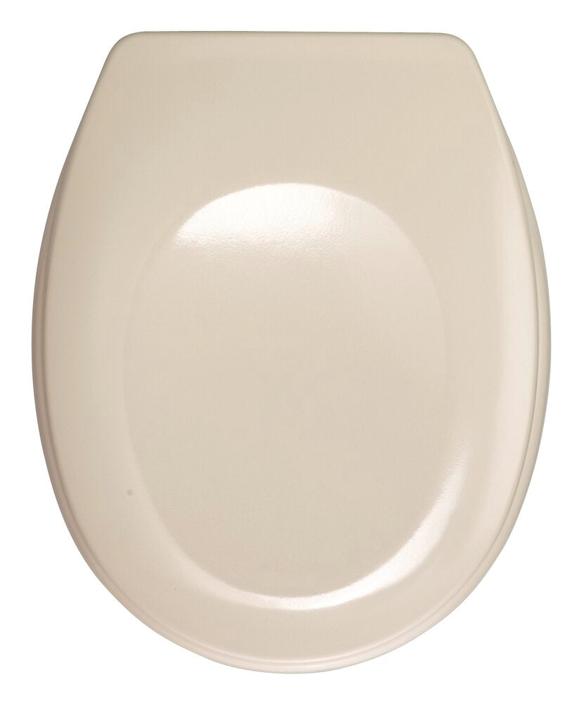 WC-Sitz Mod. Bergamo Beige aus antibakteriellem Duroplast