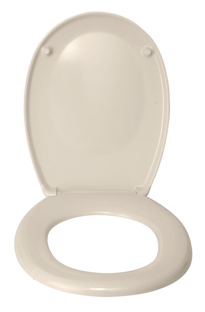 WC-Sitz Mod. Bergamo Beige aus antibakteriellem Duroplast