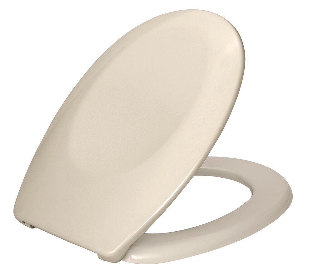 WC-Sitz Mod. Bergamo Beige aus antibakteriellem Duroplast