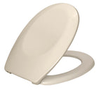 WC-Sitz Mod. Bergamo Beige aus antibakteriellem Duroplast