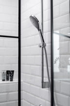 Wenko Duschkopf Watersaving Chrom, Ø 12 cm