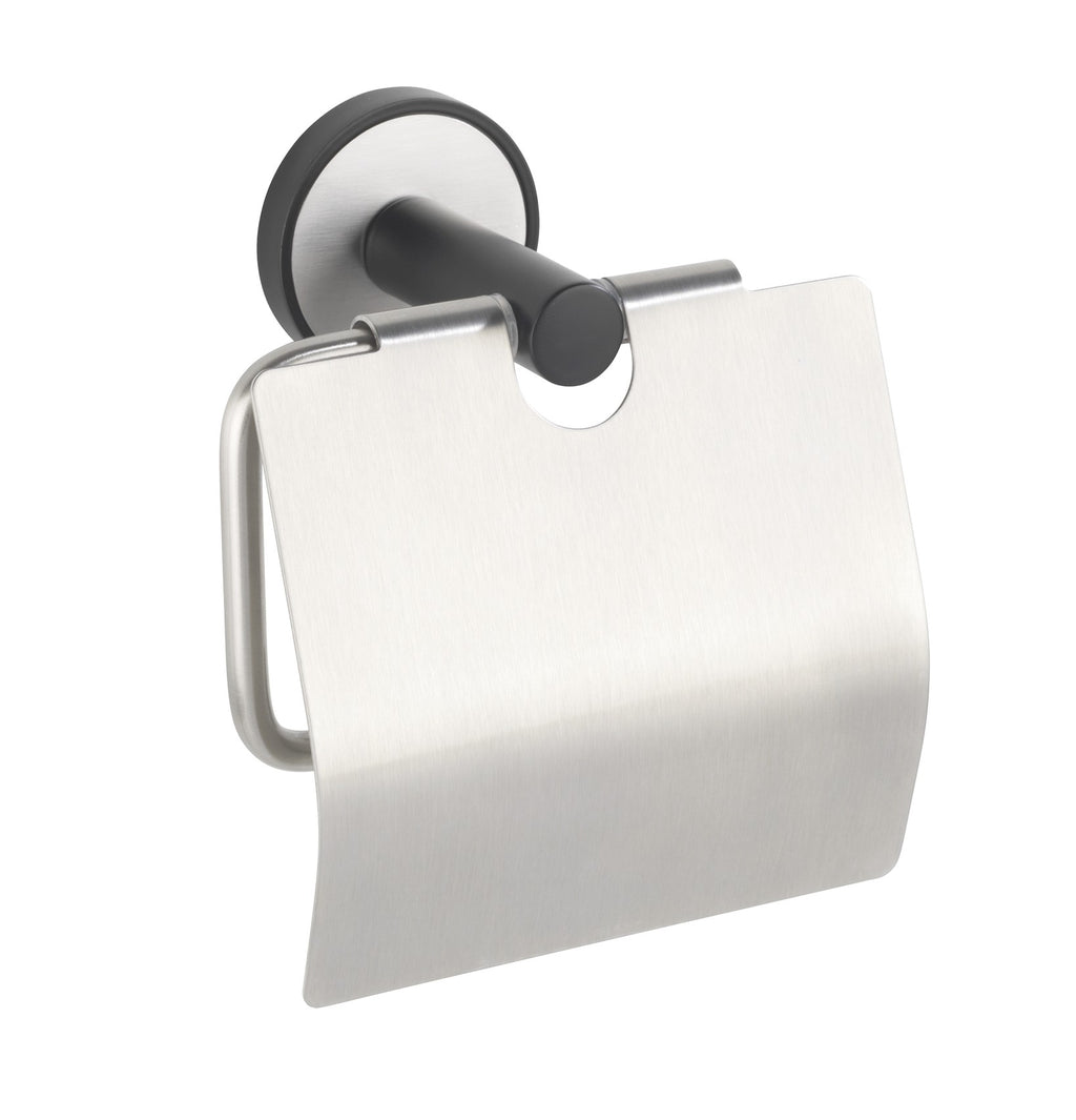 Wenko UV-Loc® Toilettenpapierhalter mit Deckel Mod. Udine, Befestigen ohne Bohren