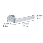 Wenko UV-Loc® Toilettenpapierhalter Mod. Maribor, Befestigen ohne Bohren mit innovativem Klebesystem