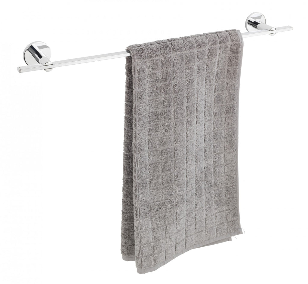 Wenko UV-Loc® Badetuchstange Uno Mod. Isera 60 cm, Befestigen ohne Bohren mit innovativem Klebesystem