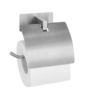Wenko Turbo-Loc® Toilettenpapierhalter mit Deckel Mod. Genova Matt, Befestigen ohne Bohren