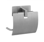 Wenko Turbo-Loc® Toilettenpapierhalter mit Deckel Mod. Genova Matt, Befestigen ohne Bohren