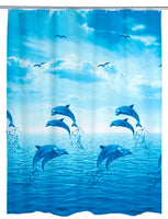 Duschvorhang Mod. Dolphin, 180 x 200 cm 180 x 200 cm