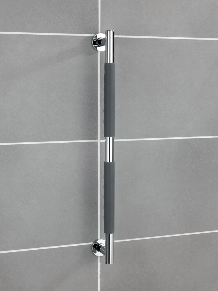 Edelstahl Wandhaltegriff Mod. Secura 65,5 cm Bad-Sicherheitsgriff, belastbar bis 120 kg