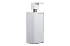 Haceka Seifenspender Edge Rechteckig Metall Chrom | 15.7 × 9.3 × 5.8 cm