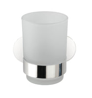 Turbo-Loc® Edelstahl Zahnputzbecherhalter Mod. Orea Uno Shine Zahnbürstenhalter, Befestigen ohne bohren