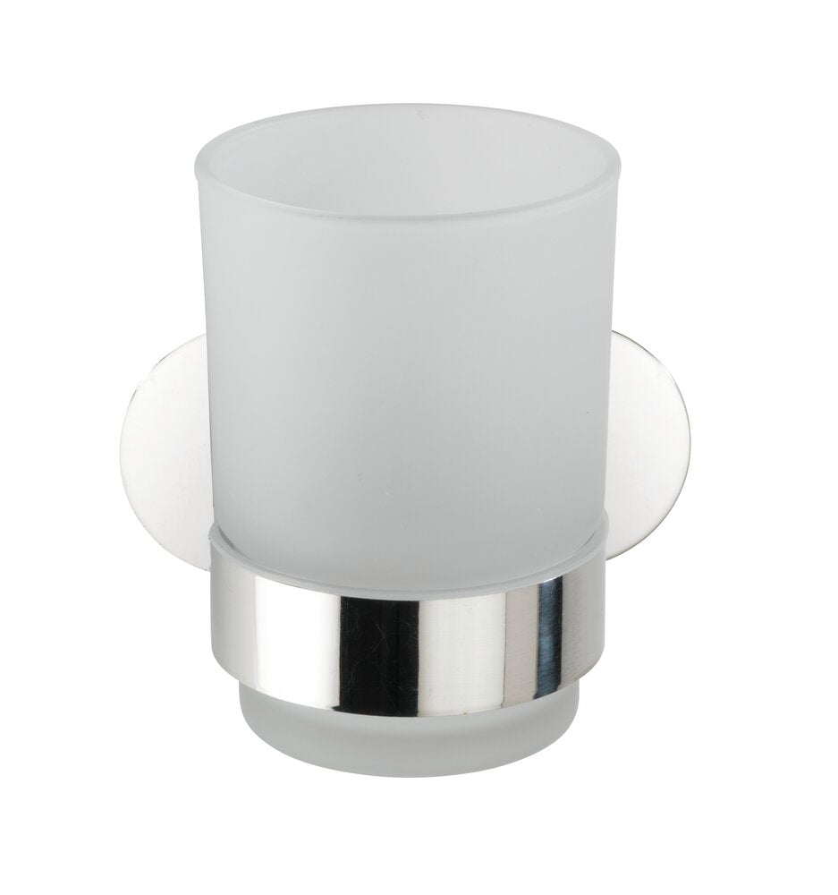 Turbo-Loc® Edelstahl Zahnputzbecherhalter Mod. Orea Uno Shine Zahnbürstenhalter, Befestigen ohne bohren