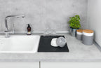 Abtropfmatte Mod. Maxi 40 x 30 cm, schwarz