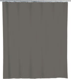 Wenko 4008838200735 Peva Shower Curtain Mouse Grey