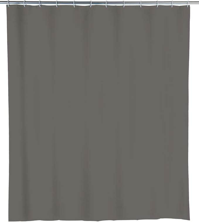 Wenko 4008838200735 Peva Shower Curtain Mouse Grey