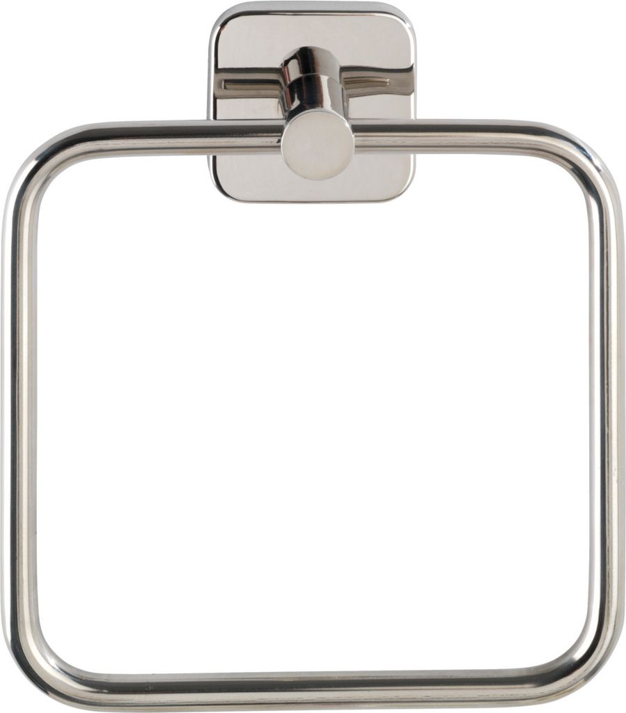 WENKO Handtuch Ring MEZZANO Halter Halterung Stange Handtücher Bad Wand Montage