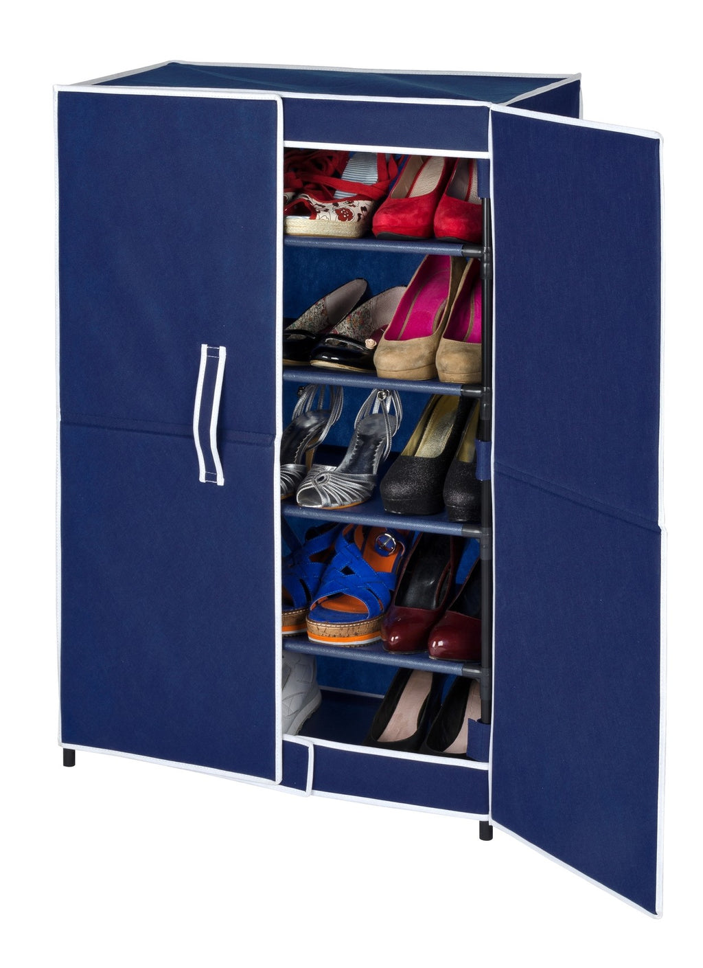 Wenko Schuhschrank Air mit 5 Böden, für bis zu 15 Paar Schuhe