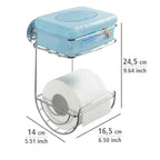 Turbo-Loc® Toilettenpapierhalter mit Ablage Befestigen ohne bohren