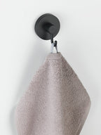 Mod. Vacuum-Loc® Haken Schwarz 2er Set Handtuch-Haken, Kleiderhaken, Befestigen ohne bohren