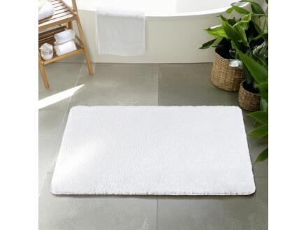 Wenko Badia tapis de bain 60x90 cm blanc