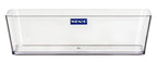 WENKO Ablage Mod. Candy Transparent breit 22 x 6 x 14 cm