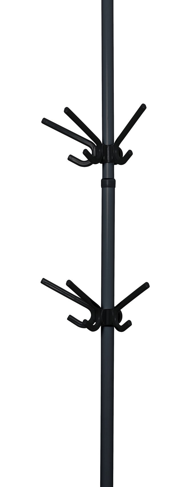 Wenko Dreierhaken Mod. Herkules Schwarz, 2er Set, Haken mit je 3 Aufhängern