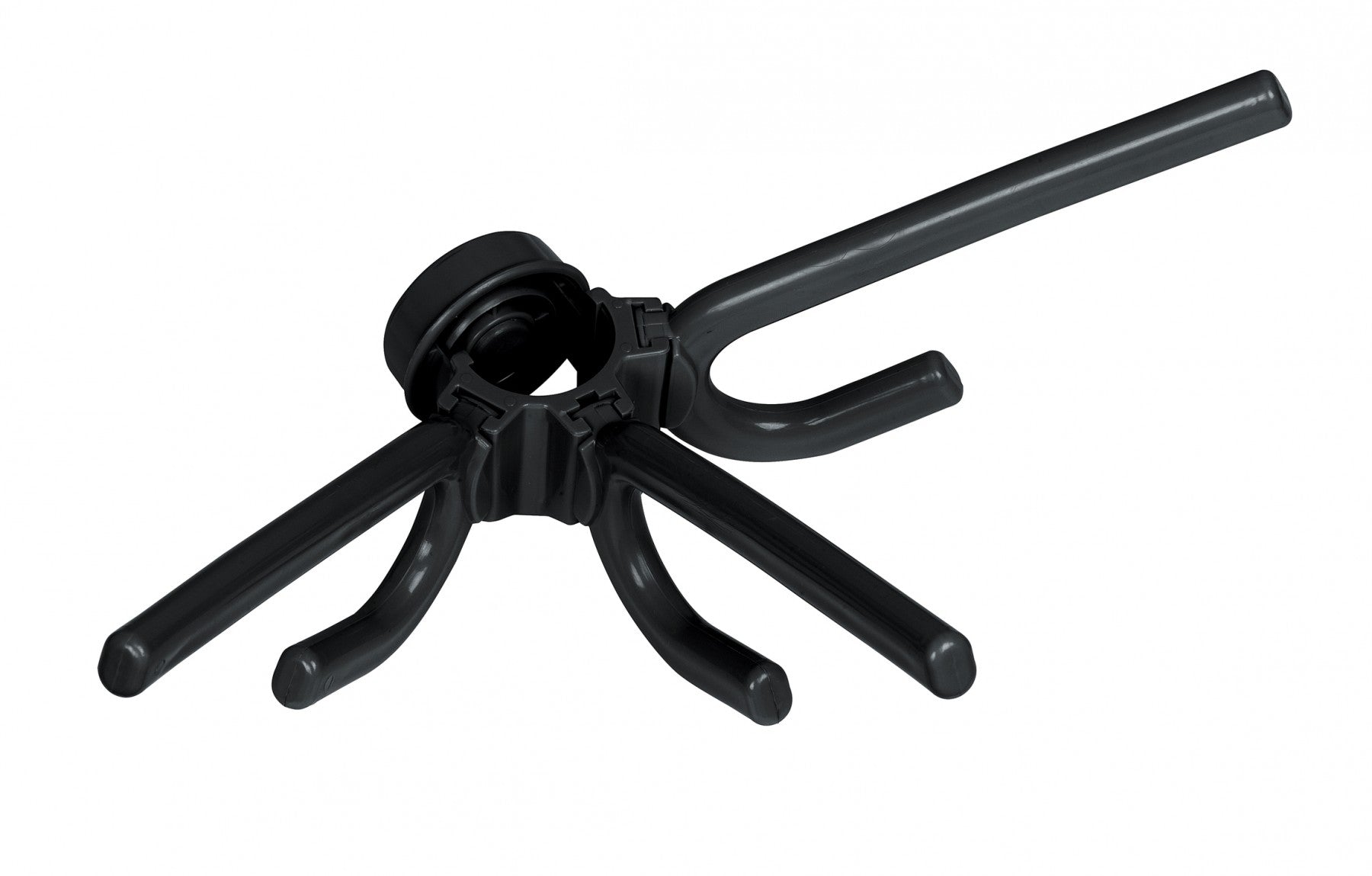 Wenko Dreierhaken Mod. Herkules Schwarz, 2er Set, Haken mit je 3 Aufhängern