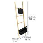 Wenko Handtuchleiter Mod. Ecori, mit 2 Fächern