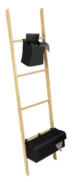 Wenko Handtuchleiter Mod. Ecori, mit 2 Fächern