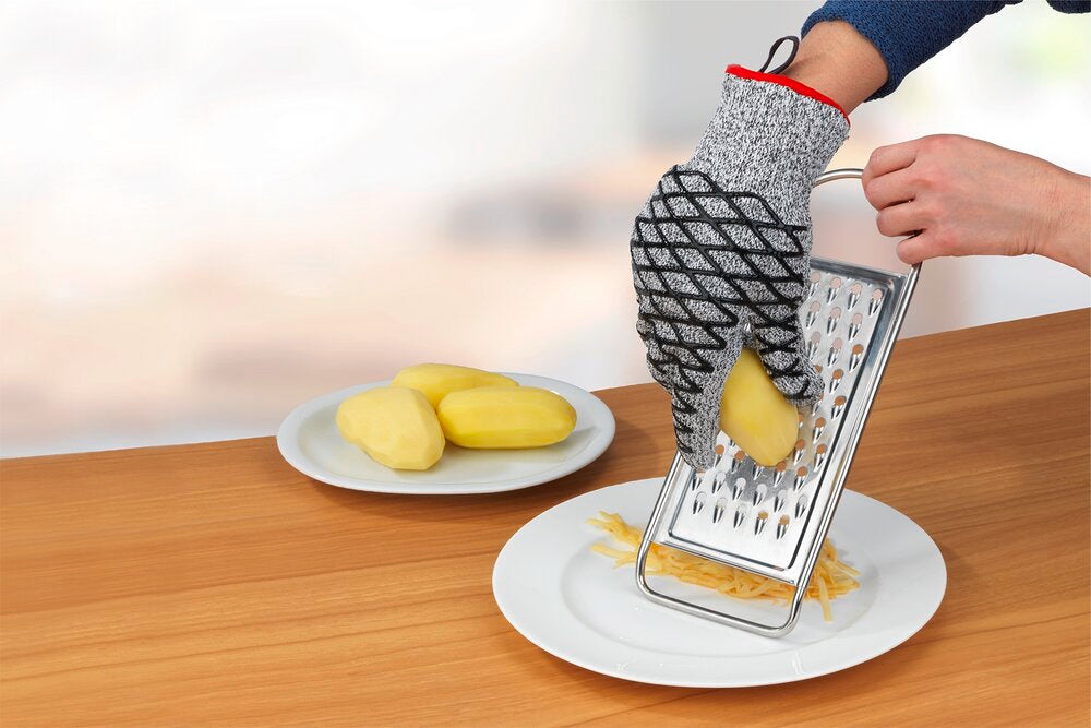 2in1 Hitze- & Schneidschutz Handschuh Damen 1 Paar hitzebeständig, schnittfest