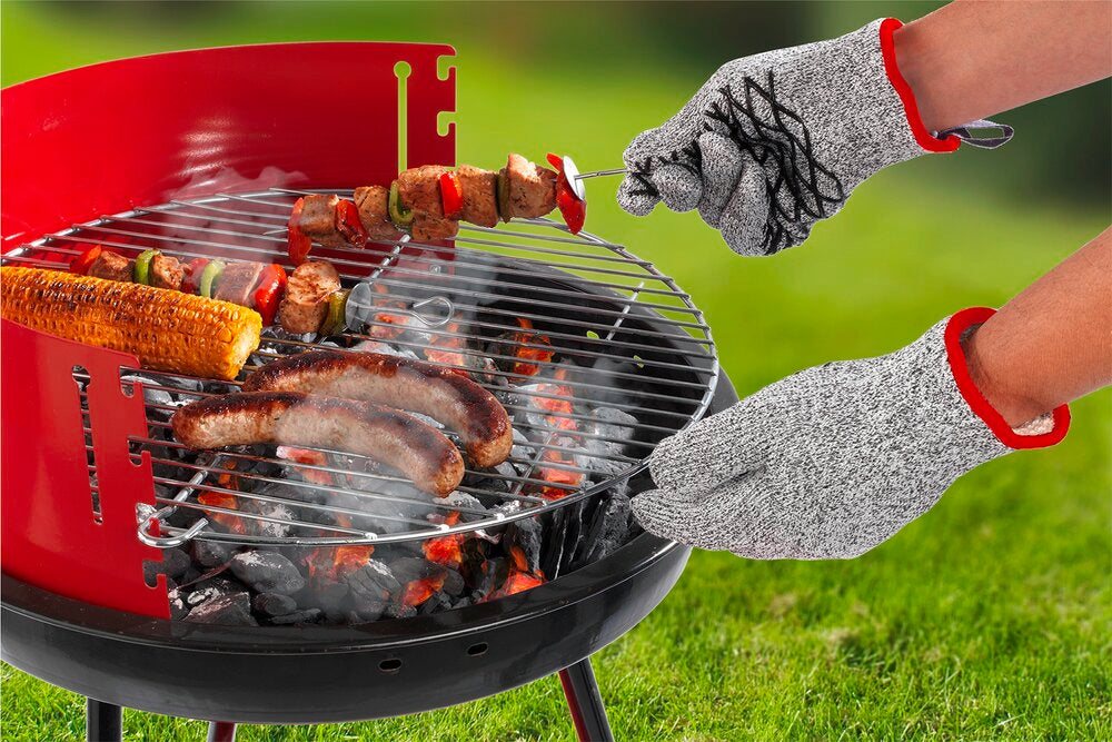 2in1 Hitze- & Schneidschutz Handschuh Damen 1 Paar hitzebeständig, schnittfest