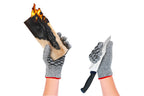 2in1 Hitze- & Schneidschutz Handschuh Damen 1 Paar hitzebeständig, schnittfest