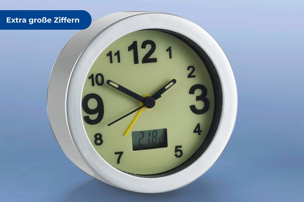 Wecker nachtleuchtend leuchtende Uhr mit sichtbarer Uhrzeit auch im Dunkeln