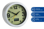 Wecker nachtleuchtend leuchtende Uhr mit sichtbarer Uhrzeit auch im Dunkeln