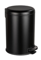 Wenko Treteimer Mod. Leman Easy Close Schwarz 20 L, mit herausnehmbarem Einsatz