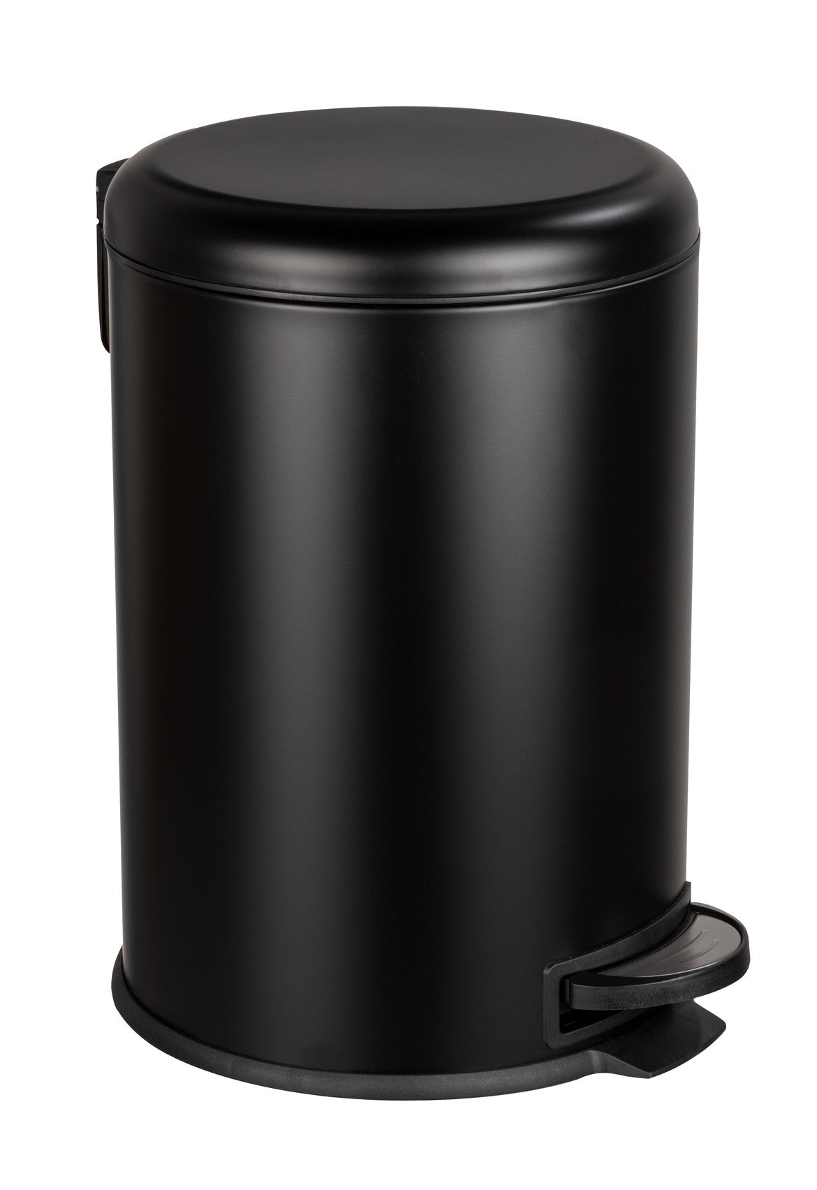 Wenko Treteimer Mod. Leman Easy Close Schwarz 20 L, mit herausnehmbarem Einsatz