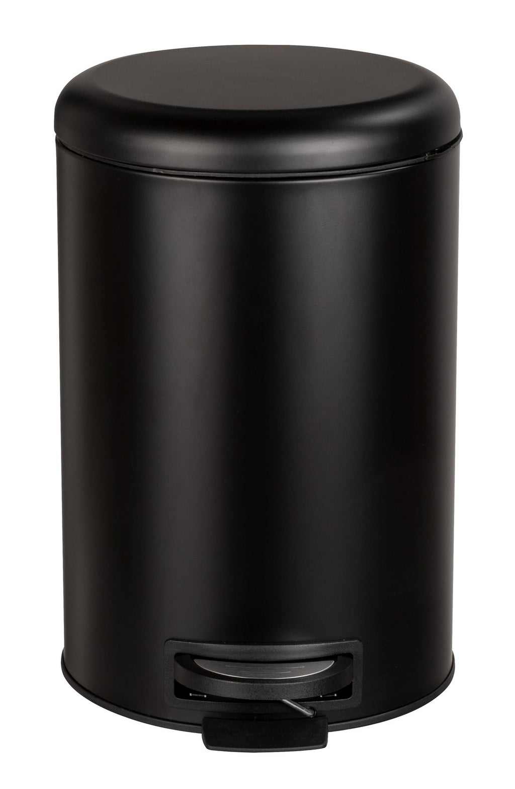 Wenko Treteimer Mod. Leman Easy Close Schwarz 20 L, mit herausnehmbarem Einsatz