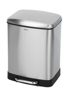 Wenko Treteimer Studio Easy-Close Duo Edelstahl 2 x 12 L, rostfrei, Absenkautomatik