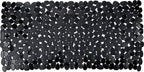 WENKO Anti-slip Badmat Paradise 71x36cm zwart - Antislipmat voor bad - Met zuignappen