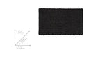 Wenko Arson tapis de bain 50x80 cm anthracite