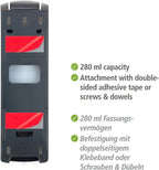 WENKO Desinfektionsmittel Spender Hygiene Seifen Wandmontage 280 ml RANERA Weiß