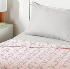 Amazon® Basics™ Kinder - Gewichtsdecke  3,18kg - 104 x 152 cm - Rosa / Einhorn