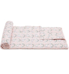 Amazon® Basics™ Kinder - Gewichtsdecke  3,18kg - 104 x 152 cm - Rosa / Einhorn